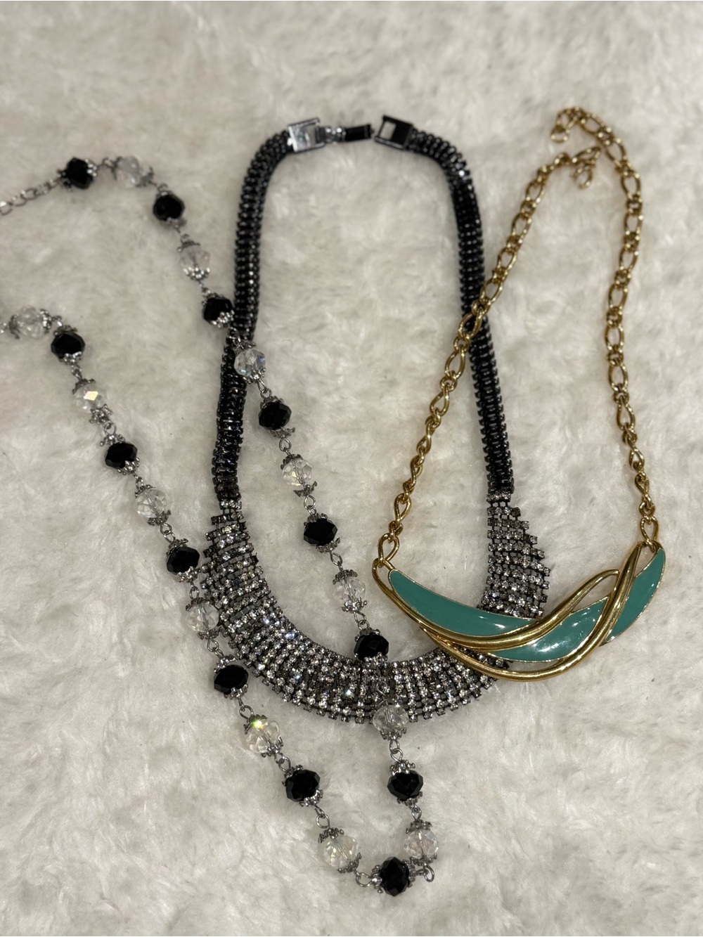 Set of 3 statement necklaces